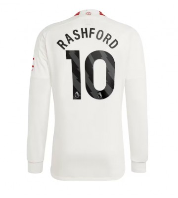 Manchester United Marcus Rashford #10 Replika Tredjetrøje 2023-24 Langærmet